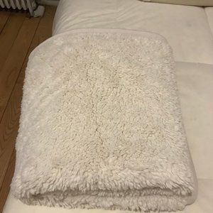Pottery Barn Blanket Cozy Teddy Faux Fur Throws